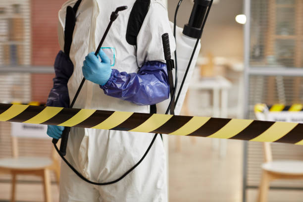 Professional Drug Lab Cleanup technician working in Linden, IN